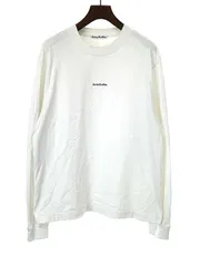 Acne Studios アクネストゥディオズ ロゴプリントロングスリーブカットソー ホワイト Lのサムネイル