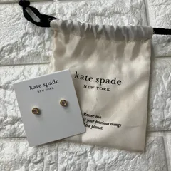 ◼︎Kate spade ケイトスペード　ストーン　ミニ　ピアス　クリア