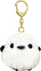 シマエナガ　ふくふくシマちゃん ★マスコットぬいぐるみキーホルダー