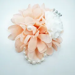 コサージュ 卒園式　卒業式　入園式入学式 結婚式 発表会 ＊フォーマルコサージュ＊パールブローチhh3