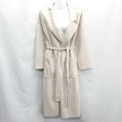 ◇ ◎ classicalelf クラシカルエルフ 無地 シンプル ロング丈 長袖 コート ガウン サイズS ベージュ レディース E  【1405140004120】