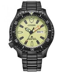 【送料無料】 シチズン レディース 腕時計 アクセサリー Men's Promaster Dive Three Hand Automatic Black Stainless Steel Bracelet Watch Black
