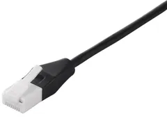【新品・3営業日で発送】BUFFALO バッファロー Cat6 ツメの折れないLANケーブル スリム ストレート 1.5m ブラック(BSLS6SU15BK2)