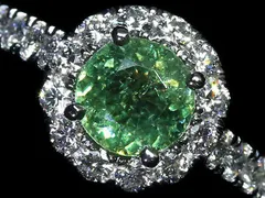 ◇超希少◇鑑定済デマントイドガーネット 0.521Ct◇Demantoid/指輪 ◇超希少◇鑑定済デマントイドガーネット 0.521Ct◇Demantoid/指輪