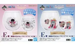 【中古】グラス 全2種セット 背景が広がるシアターグラス 「一番くじ ワンピース メモリーオブヒロインズ」 E賞