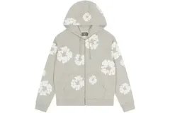 【新品 倉庫保管】 ジップパーカー XLサイズ (DENIM TEARS) DENIM TEARS デニムティアーズ 24SS Rhinestone Cotton Wreath