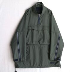 名作 J.Crew 復刻 アノラック パーカー L ツートン グリーン ベージュ