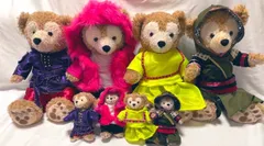 匿名配送】 カラフルEyes 松島聡 衣装 ダッフィー ぬいぐるみバッジ