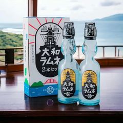 【2本セット】戦艦大和 ラムネ 旧海軍で愛された 瓶ラムネ 広島県呉市発