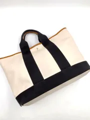 Breath TOPKAPI ブレス トプカピ 定価17600円 スコッチグレイン ネオレザー A4 トート バッグ アイボリー ■■レディースのサムネイル