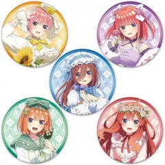 【中古】バッジ・ピンズ 全5種セット 「映画 五等分の花嫁 トレーディング缶バッジ ロリィタファッションver」