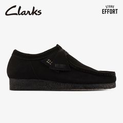 ★美品★【Clarks】 Wallabee BLACK SUEDE 27.0cm クラークス オリジナルス ワラビー ブラック 26155519