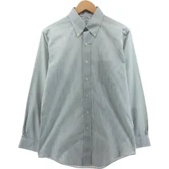 古着 ブルックスブラザーズ Brooks Brothers 1818 REGENT 長袖 ボタンダウンチェックシャツ メンズM相当/eaa562753