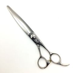 【モルクシザーMork】K-PRO70 シザー オフセット 理容 美容ハサミ 美容師 理容師 右利き 7インチ 中古 sc1873