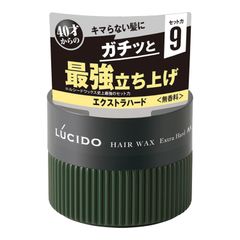 新品 LUCIDO(ルシード) ヘアワックス エクストラハード メンズ スタイリング剤 無香料 80グラム (x 1)