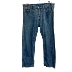 Levi's 505 デニムパンツ W38 ブルー リーバイス ジップアップ ビッグサイズ ジーンズ アメカジ カジュアル 古着卸 アメリカ仕入 2507-299
