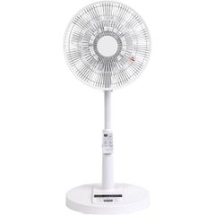 ゼピール　リモコン式ＤＣリビング扇風機　ZFL-D4B（W）