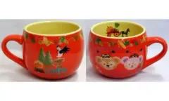 【中古】マグカップ・湯のみ(キャラクター) ダッフィー＆シェリーメイ スーベニアカップ 「ディズニー・ハロウィーン2010」 東京ディズニーシー限定 