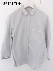 ◇ ◎ URBAN RESEARCH ROSSO ロッソ 七分袖 シャツ サイズM グレー系 メンズ  【中古】 【1112130001808】