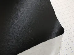 【新着商品】貼るレザー（シールタイプ）合皮生地（黒）68×44cm