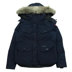 CANADA GOOSE カナダグース 2301JM 国内正規品 サザビーリーグ RUSSELL PARKA ラッセル パーカ ダウン ジャケット ダークネイビー系 M【中古】のサムネイル