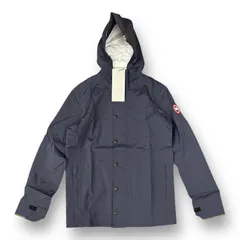 定価70400円 国内正規 新品 CANADA GOOSE Nanaimo Jacket ナナイモ ジャケット フーディー パーカー カナダグース 5608M  ネイビー系 S  62976Aのサムネイル