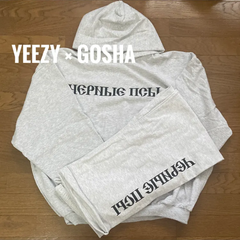 新品未使用 Gosha Rubchinskiy x YZY “Black Dog”スウェット セットアップ Yeezy