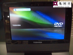【配送可能】ポータブルDVDプレイヤー　TOSHIBA　東芝　SD-P75SB　７インチ（起動確認済）