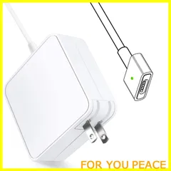 【在庫処分】Macbook Pro 互換電源アダプタ 【PSE認証】60W T型 充電器 Mac 互換電源アダプタ T字コネクタ MacBook AirとMac Book Pro 13インチ用（2012 中期以降のモデル）