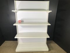 【 什器デポ 】什器セット 単体 片面 パネルタテヤマ ゴンドラ什器 システム什器 コンビニ什器 ディスプレイ オカムラ