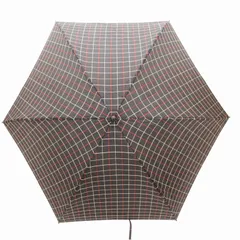 バーバリー　新品未使用ジャンプ傘 BURBERRY バーバリー 紳士 カバー付 ジャンプ 雨傘 長傘