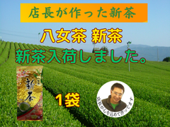 新茶入荷しました!!!全国 送料無料 健康 一番茶 日本茶 煎茶  緑茶 新茶 母の日 高級煎茶 八女茶　八十八夜 新茶 100g
