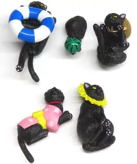 【中古】トレーディングフィギュア 全5種セット 「夏のふちねこ」 ふちねこサマーキャンペーン配布品