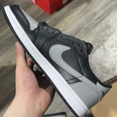 ナイキ エアジョーダン1 ロー ブラック グレー-WTO輸入4