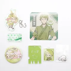 文スト 国木田独歩 アクリルキーホルダー 缶バッジ コースター セット スタンド付きアクリルキーホルダーコレクション イースター 極楽湯  文豪ストレイドッグス