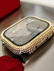 Apple Watchカバー 画面保護 ケース メッキ キラキラ メンズ レディース 38mm 40mm 41mm 42mm 44mm 45mm g