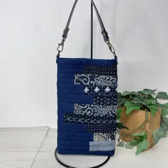 ハンドメイド　着物リメイク　パッチワークスマホポーチ　18