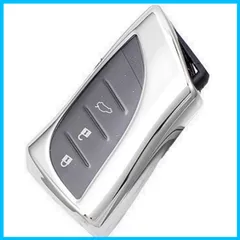 【特価商品】キー ケース レクサス LEXUS LX NX スマート LC 専用 高級 おしゃれ スマートキーカバー [VERISSY] UX ES LS RZ (シルバー)