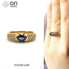 FROM JAPAN公式アカウント01様専用【新品仕上げ】K18 BVLGARI ゴッチャ サファイア ダイヤモンド リング  ブルガリ 指輪 14号 高級 9月誕生石  天然 6.1g  SAPPHIRE DIAMOND