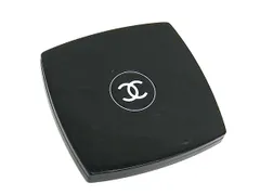 CHANEL シャネル ココマーク ミロワールドゥーブルファセット 折り畳み コンパクトミラー レディース ブラック系 DI7754