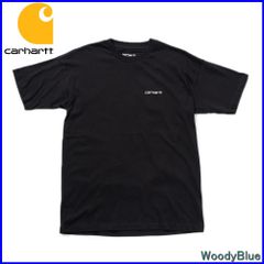 【新品】カーハート レディース 半袖Tシャツ CARHARTT WIP I029074 W' S/S SCRIPT EMBROIDERY T-SHIRT BLACK/WHITE 0D2XX i029074-0d2xxBK