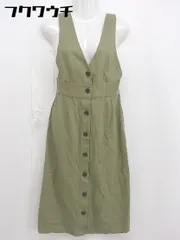◇ fredy repit フレディレピ ノースリーブ ロング ワンピース サイズ36 カーキ レディース 【中古】 【1105250008581】