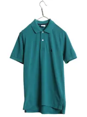 【お得なクーポン配布中!】 ブルックスブラザーズ 鹿の子 半袖 ポロシャツ メンズ S / Brooks Brothers 半袖シャツ ワンポイント スリム フィット ターコイズ グリーン