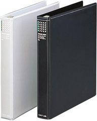 【在庫処分】リヒトラブ カタログバインダー A4 4穴 オフホワイト F813-0