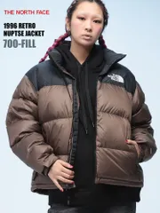 ザ ノースフェイス ダウンジャケット ヌプシジャケット 1996 レトロ ヌプシジャケット ダウン メンズ THE NORTH FACE ジャケット ブルゾン ブラウン