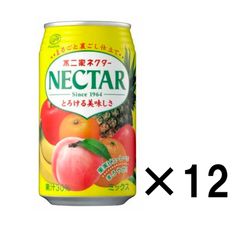 伊藤園 不二家 ネクターミックス(缶) 350×12本
