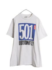 古着 VINTAGE 90s USA製 Levis 501 ロゴTシャツ N36 - メルカリ