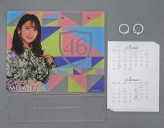 [중고] 캘린더 위토 미채 2019년도 개별 탁상 캘린더 노기자카 46 공식 웹숍 한정