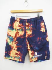 A BATHING APE アベイシングエイプ タイダイ スイムショーツ　美品　M