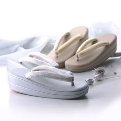 おまかせ フォーマル 礼装用 合皮 草履 金 銀 箱入り 二枚芯 全2色 zh-298